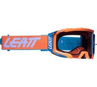 Leatt Velocity 5.5 Frame Motocross Goggles, neon orange/blue, One size