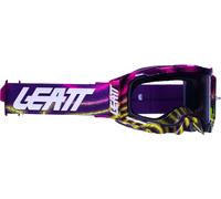 Leatt Velocity 5.5 Zebra Motocross Goggles, purple for Men