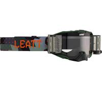 Leatt Velocity 6.5 Camo Roll-Off Motocross Goggles, black/green, One size