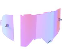 Leatt Velocity Cryztal Iriz Replacement Lens, pink-blue