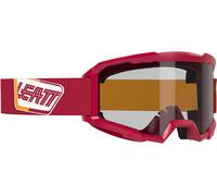 Leatt Vizion 2.5 Logo Motocross Goggles, red for Men