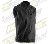 LEATT WATERPROOF & WINDPROOF MX MOTOCROSS & ENDURO RACE VEST LITE - BLACK