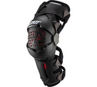 Leatt Z-Frame Junior Kids Motocross Knee Protectors, black, One size