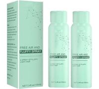 Leave-in Dry Hair Spray, Fluffy Hair Lazy Oil Control Air-feeling Fluffy Spray, Fluffy Volumizing Hair Spray, Fluffy Texturising Dry Volume Hair Spray (2pcs)