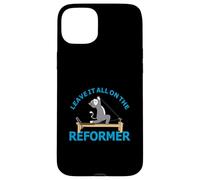 Leave it all on the Reformer Pilates cat Lover funny animal Case for iPhone 15 Plus