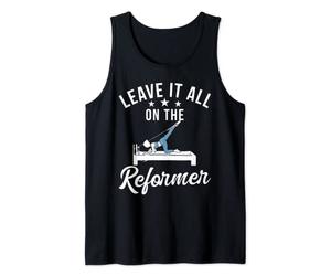 Leave it all on the Reformer Pilates Tank Top