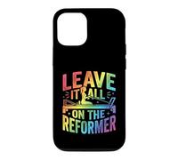 Leave It All On The Reformer Pilates Workout Case for iPhone 12/12 Pro
