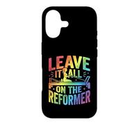 Leave It All On The Reformer Pilates Workout Case for iPhone 17