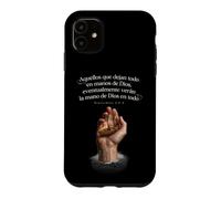 Leave It in God's Hands Proverbs 3:5-6 Spanish Christian Case for iPhone 11
