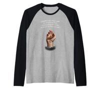 Leave It in God's Hands Proverbs 3:5-6 Spanish Christian Raglan Baseball Tee