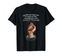 Leave It in God's Hands Proverbs 3:5-6 Spanish Christian T-Shirt
