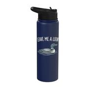 Leave Me A Loon Stainless Steel Insulated Water Bottle