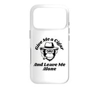 Leave Me Alone Cool Cigar Monkey Case for iPhone 17 Pro