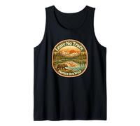 Leave No Trace Protect Our Wild Earth Day Retro Badge Tank Top