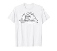 Leave no Trace Underground Caving Spelunking Caver Cave Gift T-Shirt