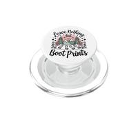 Leave Nothing But Boot Prints Hiking PopSockets PopGrip for MagSafe