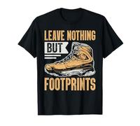 Leave Nothing But Footprints Hiking Trail T-Shirt