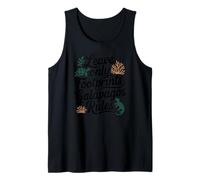 Leave Only Footprints Galapagos Nature and Eco Fun Tank Top