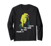 Leave The Land As You Found It Native American T-Shirt Long Sleeve T-Shirt