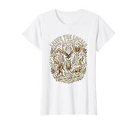 Leave the Locals Alone Cryptid Bigfoot Funny Folklore Value Graphic T-Shirt, Women, White, M