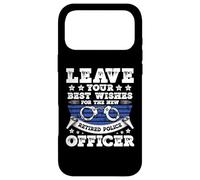 Leave your best wishes for the new retired police officer Case for iPhone 17 Pro Max