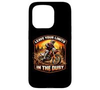 Leave Your Limits In The Dust Dirt Bike Motocross MX Rider Case for iPhone 15 Pro