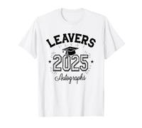 Leavers 2025 Autograph School Leavers for Year 6 & Year 11 T-Shirt