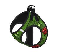 Leaves And Bugs Printing Puppy Summer Vest Harness With Reflective,Dog Accessories For Small Medium Large Dogs And Cats
