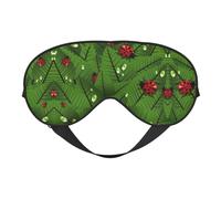 Leaves and Ladybugs Sleep Eye Mas Light Blocking Night Eye Blinder Travel Essential Gifts Women Men Sleep Mask