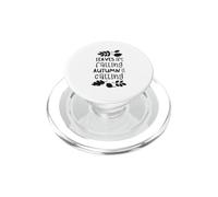 Leaves Are Falling Autumn Is Calling Cute Fall Season PopSockets PopGrip for MagSafe