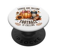 Leaves Are Falling Football Is Calling PopSockets Adhesive PopGrip