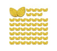 Leaves Artificial Flower for Wedding Decoration Garland Rose Leaf Foliage Decorative ,Gold