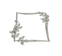 Leaves Frame Cutting Dies Embossing Stencils Metal Die Cut for Scrapbooking Card Scrapbook Decoration Stencils Leaves Frame Cutting Dies Carbon Steel Metal Die for Paper Card Decoration