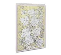 Leaves From Nature No. 2 By Owen Jones Canvas Print | Gallery Wrapped 30mm Frame Wall Art | 30x20 inches | Ready to Hang | Retro Floral Picture | Living Room Bedroom Lounge Office