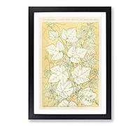 Leaves from Nature No. 2 by Owen Jones Framed Print | A2 Black Framed Wall Art | Ready to Hang | Modern Floral Picture | Living Room Bedroom Lounge Office