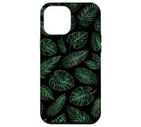 Leaves Inspired Flower Botanical Olive Green Boho Fern Case for iPhone 12 Pro Max