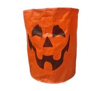 Leaves Lawn Bags - 272L Folding Garden Container, Reusable Pumpkin Design Sack, Outdoor Waste Bin | Yard Trash Holder for Grass Clippings, Fall Cleanup, Autumn Leaves Disposal