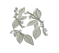 Leaves Metal Die Cut Carbon Steel Cutting Dies Embossing Stencils for Card Photo Journal Scrapbooking Decorations Metal Cuts Leaves Cutting for Scrapbooking Journal Card Decoration