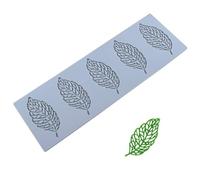 Leaves Shape Silicone Mold, 3D Leaf Candle Mould Lace Silicone Mold, Leaves Fondant Cake Decorating Craft Tools, for Shaping Melted Sugar Paste, Chocolate, Fondant, Butter, Soap DIY Craft