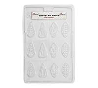 Leaves & Shells Cake Decoration Chocolate Mould 12 Cavity