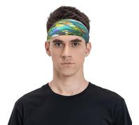 Leaves Under The Sunshine Unisex Sports Sweatband Headband, Breathable and Moisture, Suitable Running Cycling Yoga Waiting for Sports.