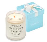 Leaving Gifts for Colleague Women Men, Farewell Gifts for Coworkers, Coworker Leaving Gift for Women, Funny Going Away Goodbye Gift for Coworkers Boss Friend Lavender Soy Wax Candle