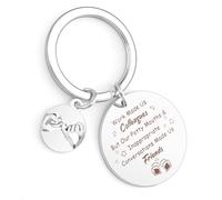 Leaving Gifts for Colleagues - Christmas and Goodbye Presents for Women and Men at Work - Thank You Keyring for End of Year