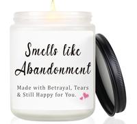 Leaving Gifts for Colleagues Women - Christmas Stocking Fillers, Funny Farewell Retirement Scented Candle, Congrats Good Luck New Job Gift for Work Bestie, Friends