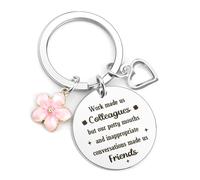 Leaving Gifts for Colleagues Women, Gifts for Work Colleagues, Thank You Gifts for Colleagues, Colleague Keyring, Goodbye Gifts for Colleagues, Colleague Christmas Gifts,Stocking Fillers for Colleague
