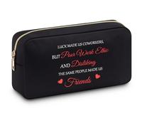 Leaving Gifts for Colleagues Women Makeup Bag New Job Gifts for Women Retirement Presents for Coworker Friend Sister Mum Aunt Bestie Going Away Cosmetic Bag Leaving Travel Zipper Pouch