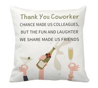 Leaving Gifts for Colleagues: Women's Cushion Covers, Thank You Gifts for Work Besties
