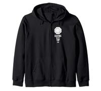 Leaving On The Top Zip Hoodie