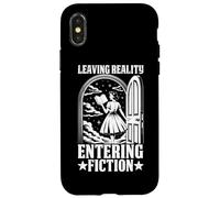 Leaving Reality Entering Fiction Reading Magic Case for iPhone X/XS