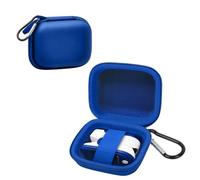 Leayjeen Hard Carrying Case for Fingertip Pulse Oximeter - Blue | Fits Zacurate Fingertip Pulse Oximeter, Shockproof EVA Storage Bag for Blood Oxygen Monitor with Carabiner(Case Only)